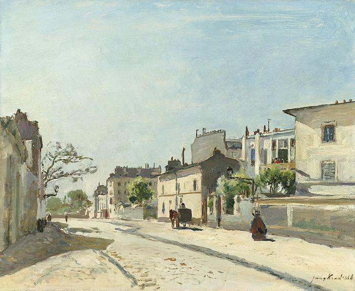 Johan Barthold Jongkind Rue Notre-Dame, Paris France oil painting art